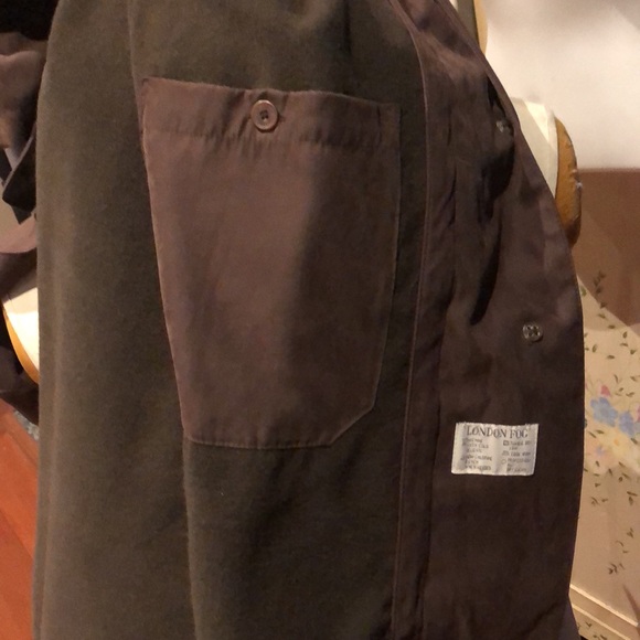 London Fog Maxi Length Overcoat/Raincoat Size Small/Medium - Picture 15 of 15